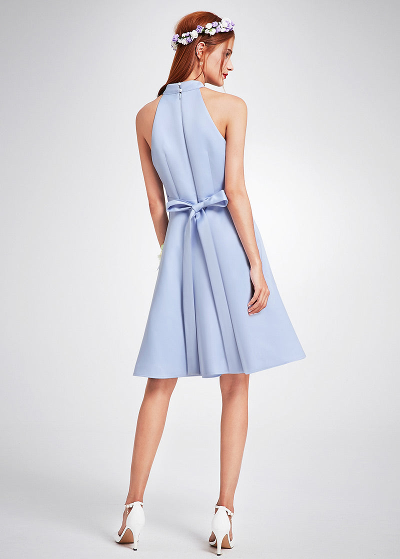 Sky Blue Short Bridesmaid Dress Angrila Sky Blue Short Bridesmaid Dress Angrila