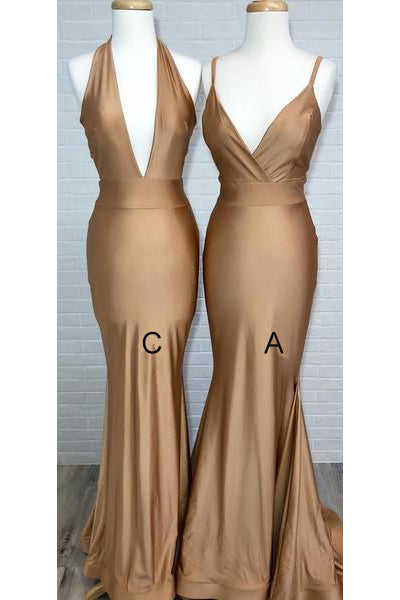 Elegant Mermaid/Trumpet Bridesmaid Dresses Angrila Elegant Mermaid/Trumpet Bridesmaid Dresses Angrila