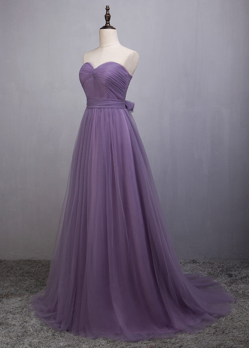Cute Long Sleeves Princess Dress with Bow Sequins A Line Tulle Gown
