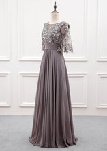 Chiffon Half Sleeves Mother of the Bride Dresses