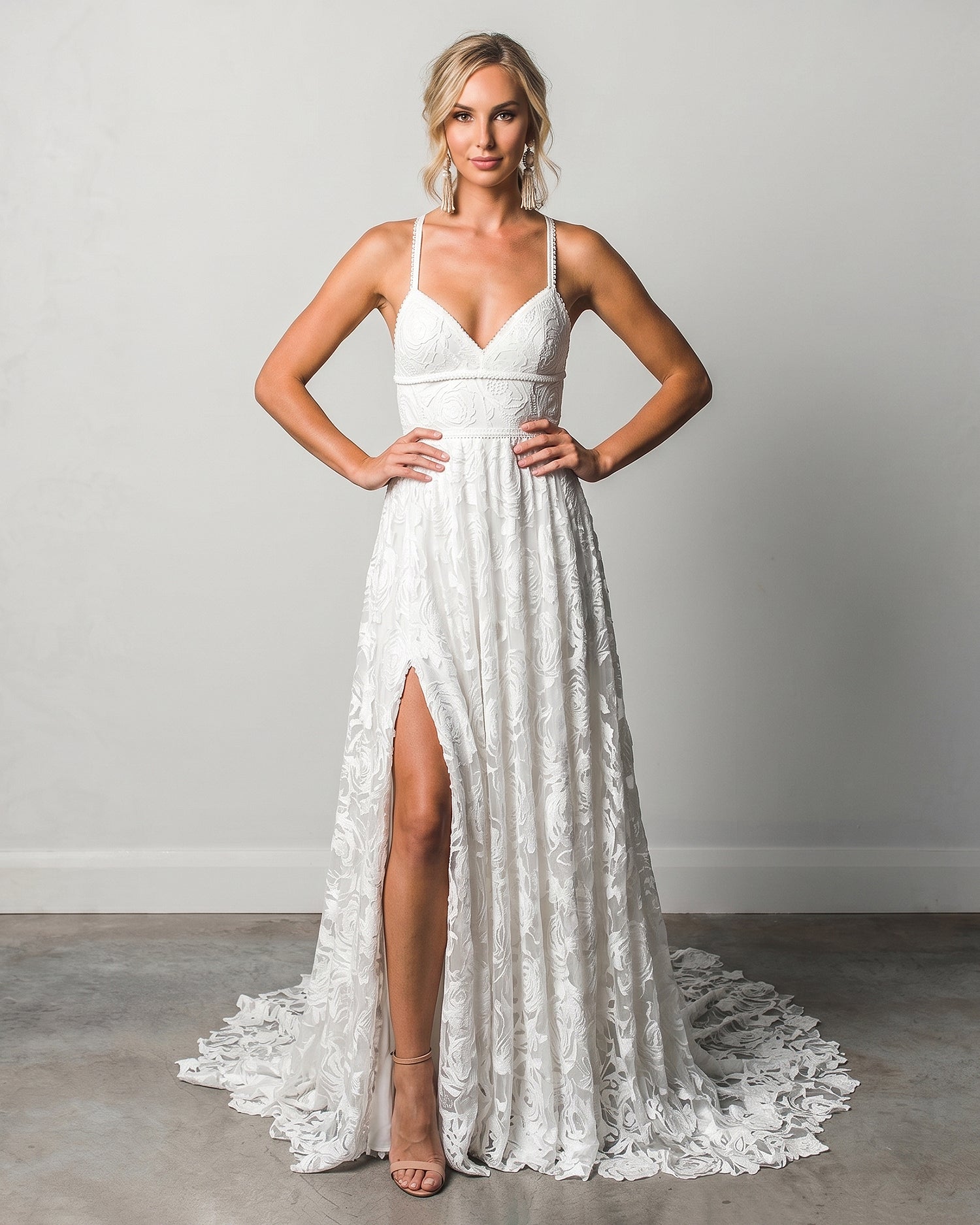 Ball Gown Off-the-shoulder Flowers Lace-up Court Train Prom Dresses Angrila Ball Gown Off-the-shoulder Flowers Lace-up Court Train Prom Dresses Angrila