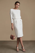 Knee-length Sheath Wedding Guest Dresses