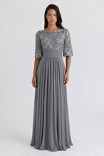 Chiffon Half Sleeves Mother of the Bride Dresses
