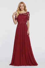 Mother of The Bride Dresses Appliques Beaded Evening Formal Dresses