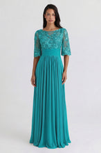 Chiffon Half Sleeves Mother of the Bride Dresses