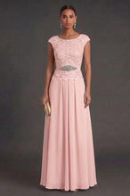 Sleeveless Lace Chiffon Mother of the Bride Dresses