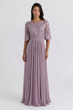Chiffon Half Sleeves Mother of the Bride Dresses