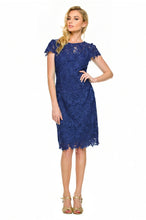 Short Length Lace Mother Dress
