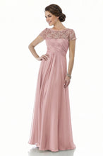 Attractive A-line/Princess Bateau Beading Long Mother Of The Bride Dresses