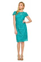 Short Length Lace Mother Dress