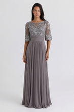 Chiffon Half Sleeves Mother of the Bride Dresses
