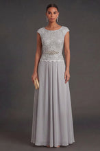 Sleeveless Lace Chiffon Mother of the Bride Dresses