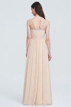 Sleeveless Formal Gown with Beaded Embellished Bodice Prom Dress