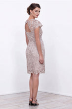 Short Length Lace Mother Dress