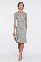 Half Sleeves Chiffon Lace Mother of the Bride Dresses