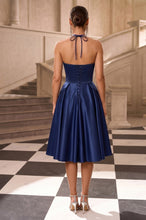 A-line Halter Short Prom Dresses Cocktail Dresses