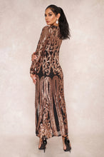In Stock Women's Sequins Open Front Long Sleeve Club Cardigan for Evening Prom Jacket Coat