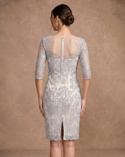 Sheath/Column Scoop Knee-Length Chiffon Mother of the Bride Dress With Jacket