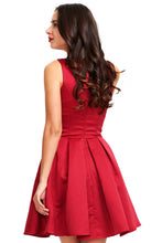 A-line Sleeveless Short Satin Homecoming Dress With Rose
