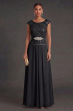 Sleeveless Lace Chiffon Mother of the Bride Dresses