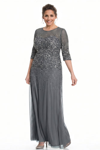 knee length dresses for ladies A-Line Plus Size Curve Mother of the Bride Dresses Elegant Dress Forma – BL  Dress