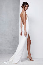 Sheath/Column One-Shoulder Sexy Prom Dress with Split Front