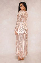 In Stock Women's Sequins Open Front Long Sleeve Club Cardigan for Evening Prom Jacket Coat