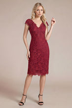Elegant Lace V-neck Mother of the Bride Dresses