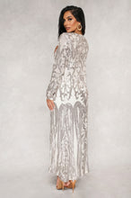 In Stock Women's Sequins Open Front Long Sleeve Club Cardigan for Evening Prom Jacket Coat