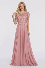 Mother of The Bride Dresses Appliques Beaded Evening Formal Dresses