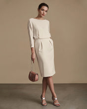 Knee-length Sheath Wedding Guest Dresses