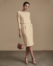 Knee-length Sheath Wedding Guest Dresses