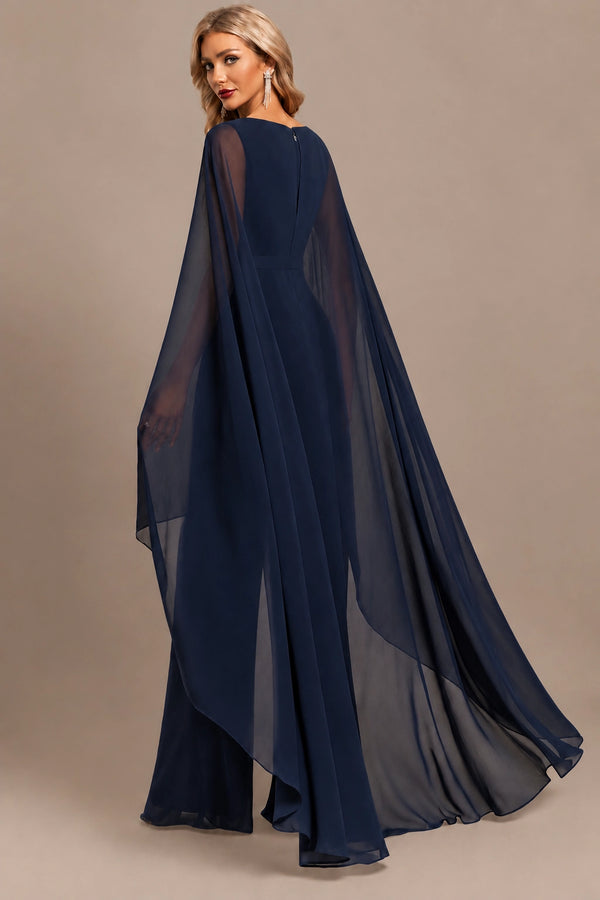 YQ0016-C118-2 — Dark Navy jumpsuit