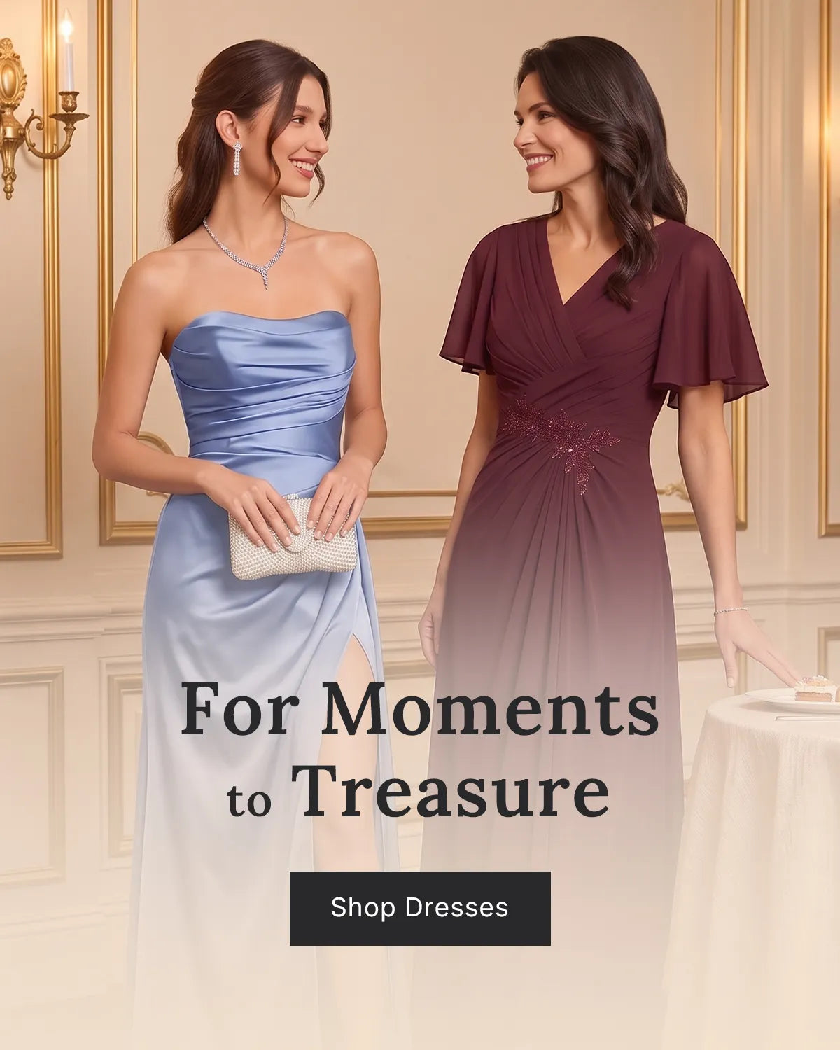 Angrila occasion dresses mobile homepage banner