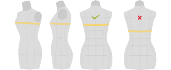 Bust: measurement guide