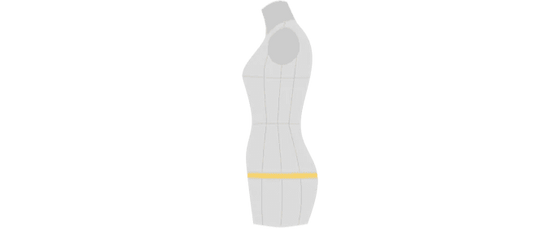 Hips: measurement guide