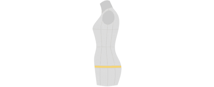 Hips: measurement guide