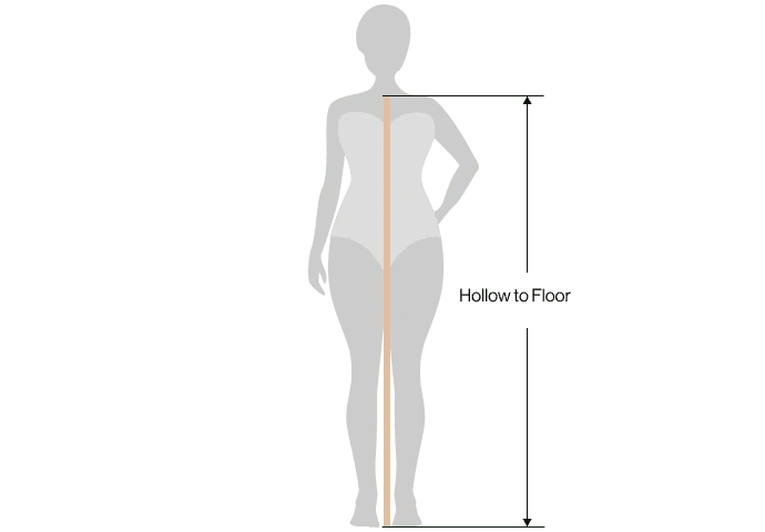 Hollow to Floor: measurement guide