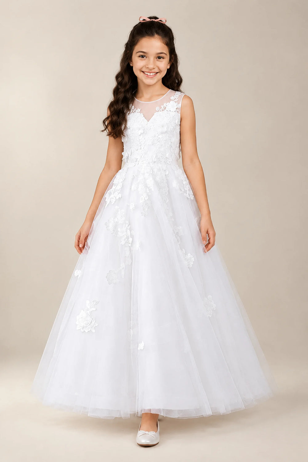 White — front
