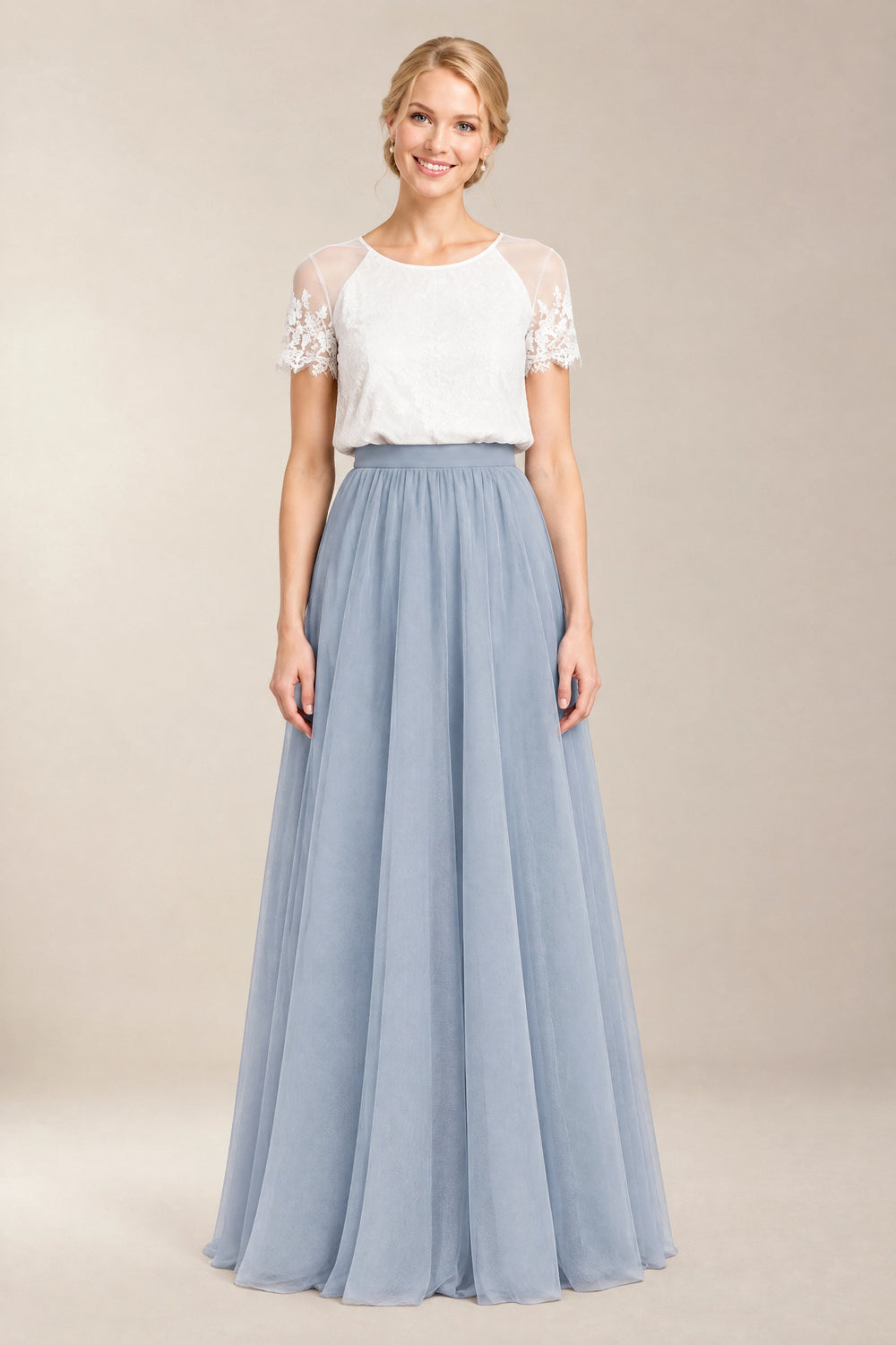 Ivory-Dusty Blue front