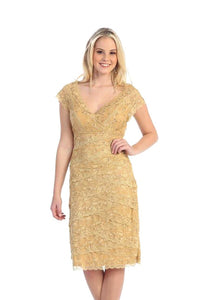 Short Lace Mother of the Bride Dress Cocktail Dress
