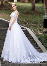 Ball Gown Bridal Dress with Lace