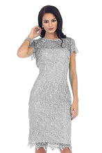 Short Lace Mother Of The Bride Dress
