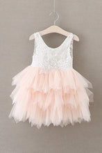 Cute Lace Tutu Knee-length Flower Girls Dresses