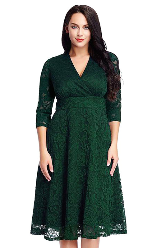 Plus Size Short Mother Of The Bride Dress