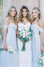 Light Sky Blue Bridesmaid Dress