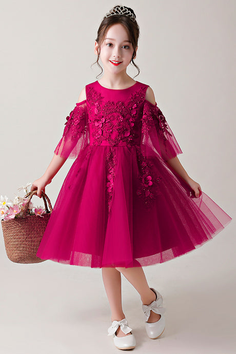 Tutu Girl Dresses with Flowers