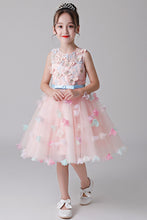 A-Line Sleeveless Flower Girl Dresses