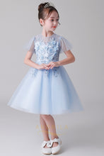 Short Sleeves Flower Girl Dresses