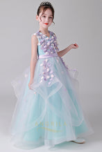 Floor-Length Flower Girl Dresses with Beads